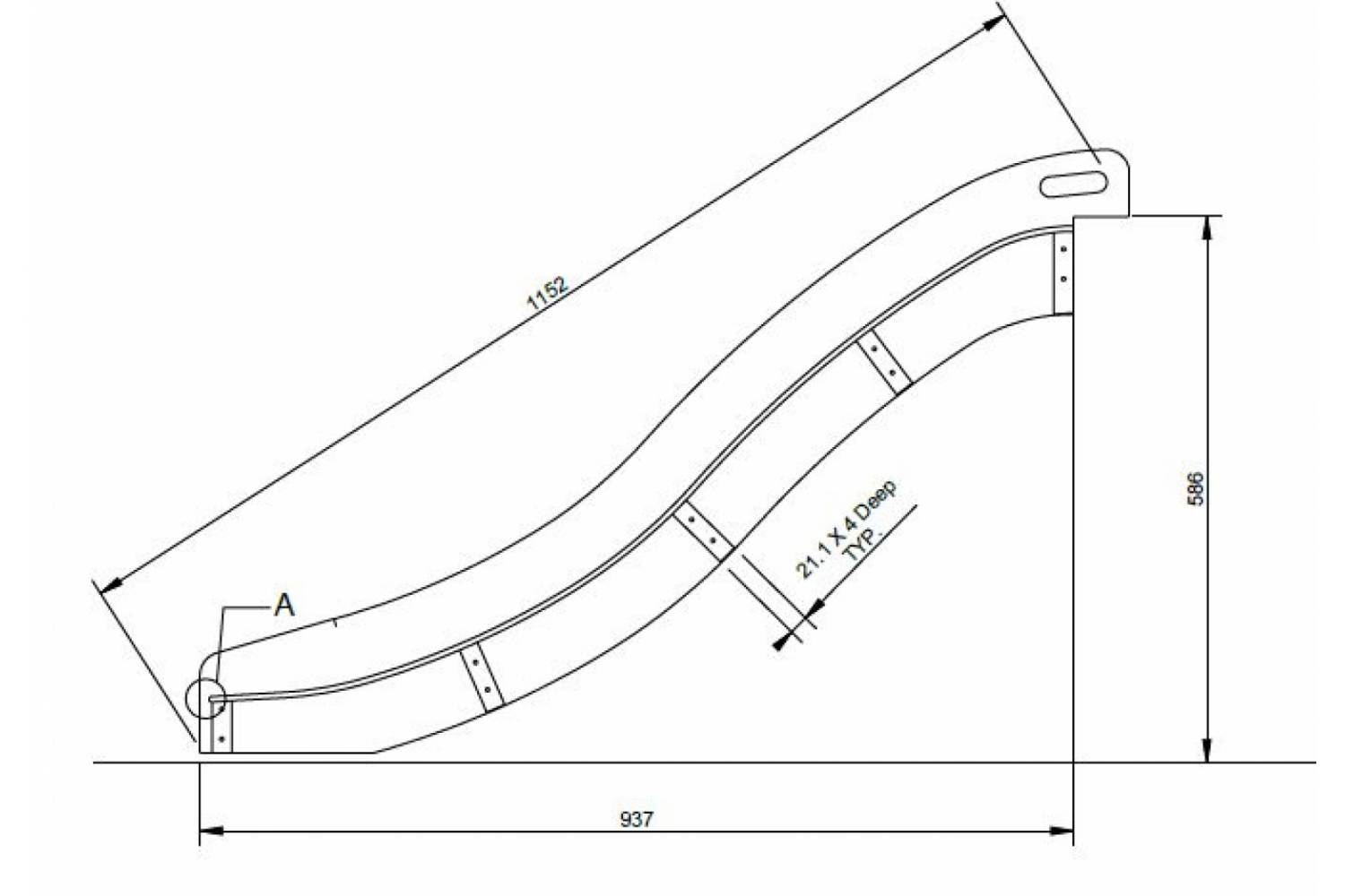 Outdorable Slide for 600mm Climber Outdorable Australia